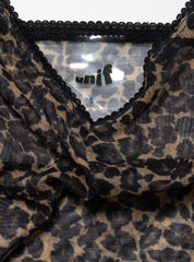 Vintage UNIF Leopard Print Top