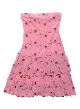 Vintage Pink Floral Dress