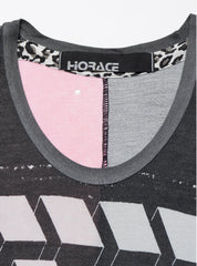 Vintage Horace 3D Cube Tee