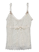 Vintage White Claire Pettibone Lace Camisole