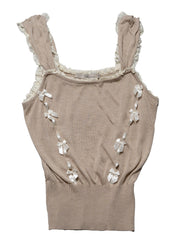 Vintage Taupe Blumarine Knit Top