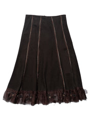 Vintage Brown Per Una Skirt