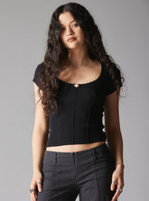 XAE Ribbed Top