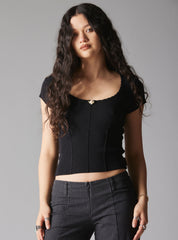 XAE Ribbed Top