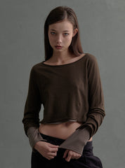 Off-Grid Cropped Sweater