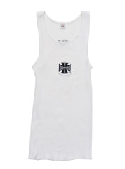 Vintage West Coast Choppers Tank Top White