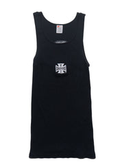 Vintage West Coast Choppers Tank Top Black
