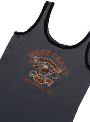 Vintage West Coast Choppers Genuine Motherfucker Tank Top Grey