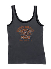 Vintage West Coast Choppers Genuine Motherfucker Tank Top Grey