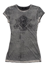 Vintage West Coast Choppers Dragon Tee Grey