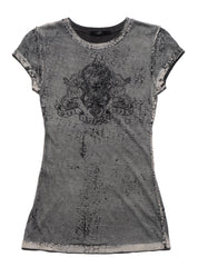 Vintage West Coast Choppers Dragon Tee Grey
