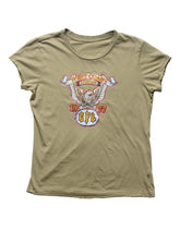 Vintage West Coast Choppers Cap Sleeve Tee Olive