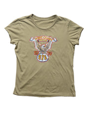 Vintage West Coast Choppers Cap Sleeve Tee Olive