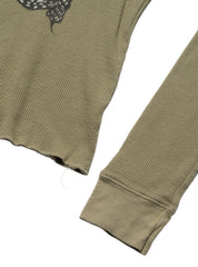 Vintage West Coast Choppers Long Sleeve Tee Olive