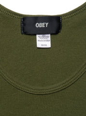 Vintage Obey Andre The Giant Tank Top Green