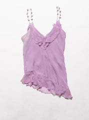 Vintage ECI Whimisical Lavender Tank