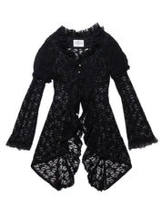Vintage Frill by h.naoto Bolero Lace Cardigan