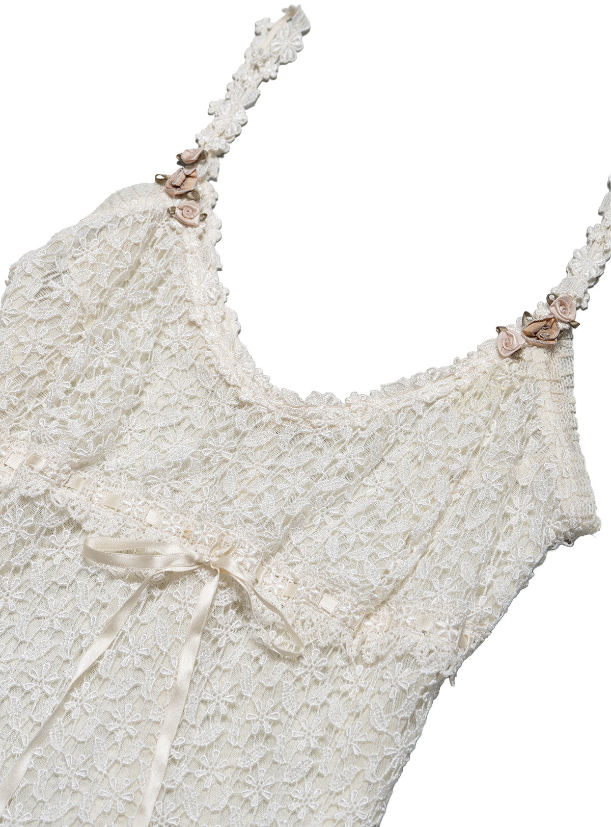 Vintage White Claire Pettibone Lace Camisole