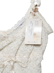 Vintage White Claire Pettibone Lace Camisole