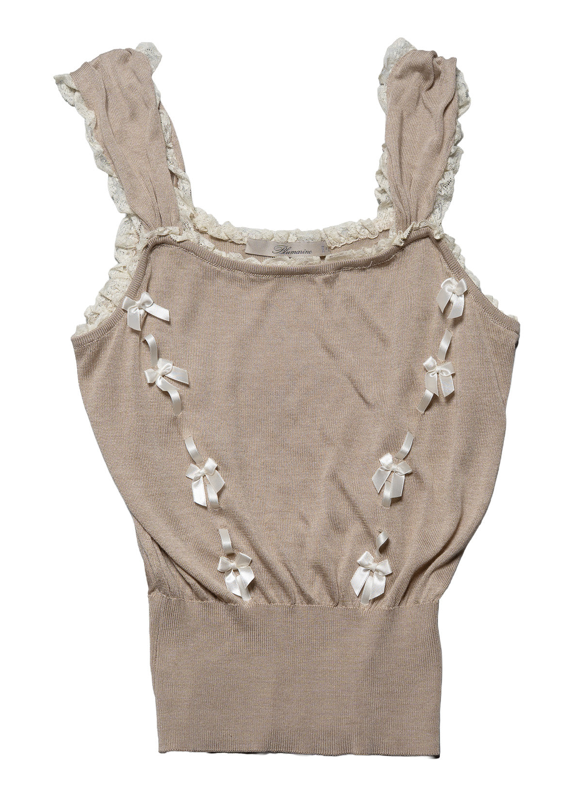 Vintage Taupe Blumarine Knit Top