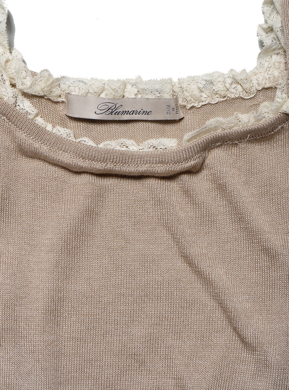 Vintage Taupe Blumarine Knit Top