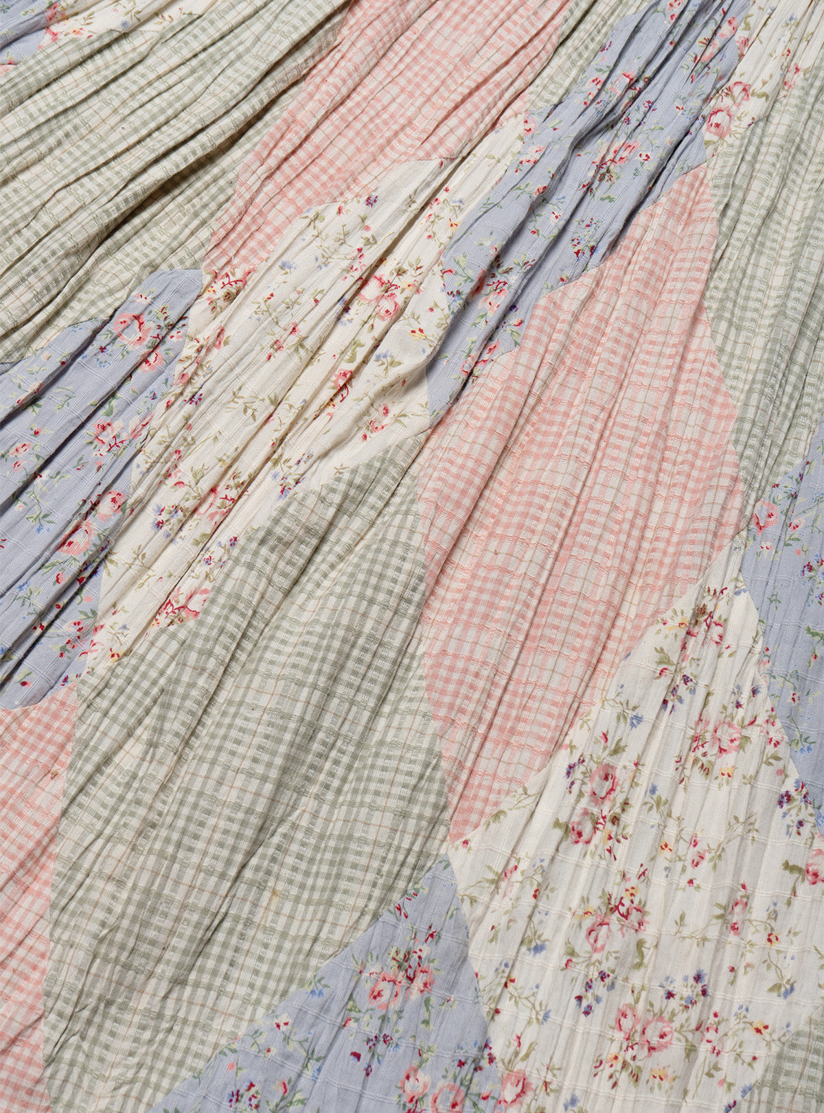 Vintage Willow Rise Patchwork Skirt