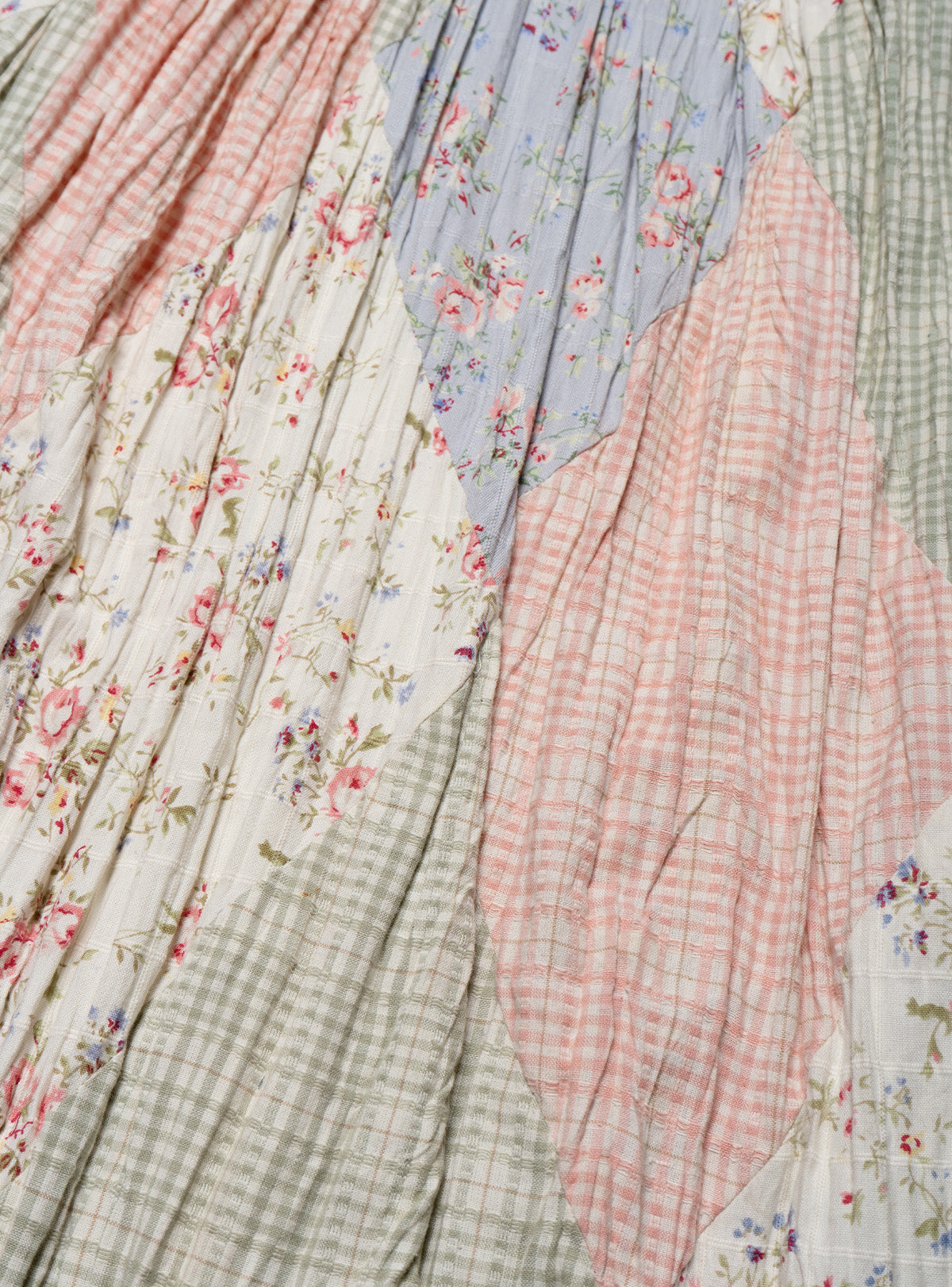 Vintage Willow Rise Patchwork Skirt
