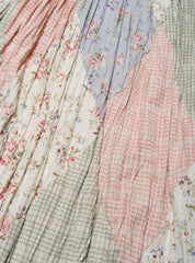 Vintage Willow Rise Patchwork Skirt