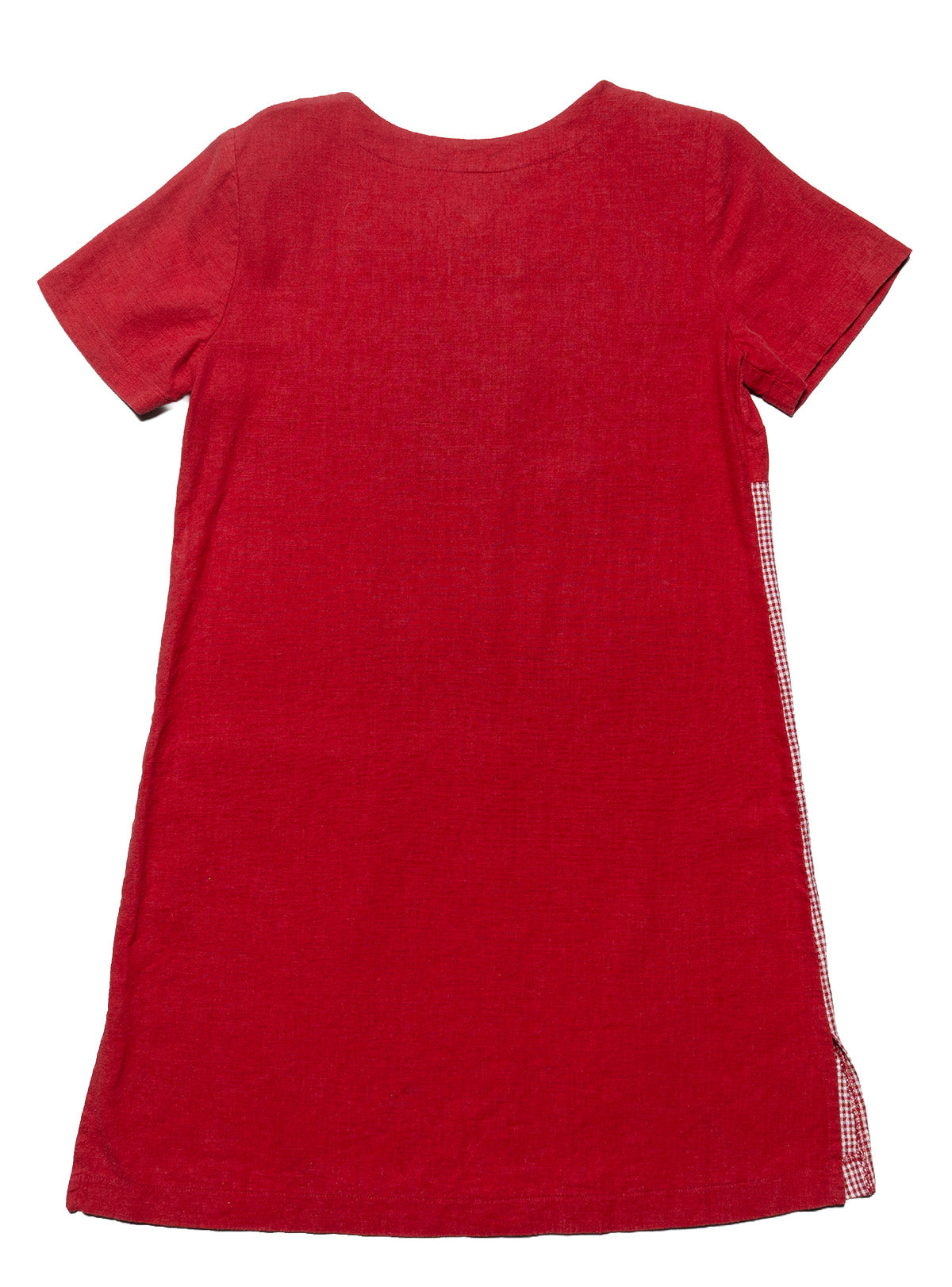 Vintage Naturally Petite Red Patchwork Dress