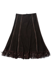 Vintage Brown Per Una Skirt