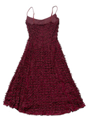 Vintage Burgundy Betsy Johnson Dress
