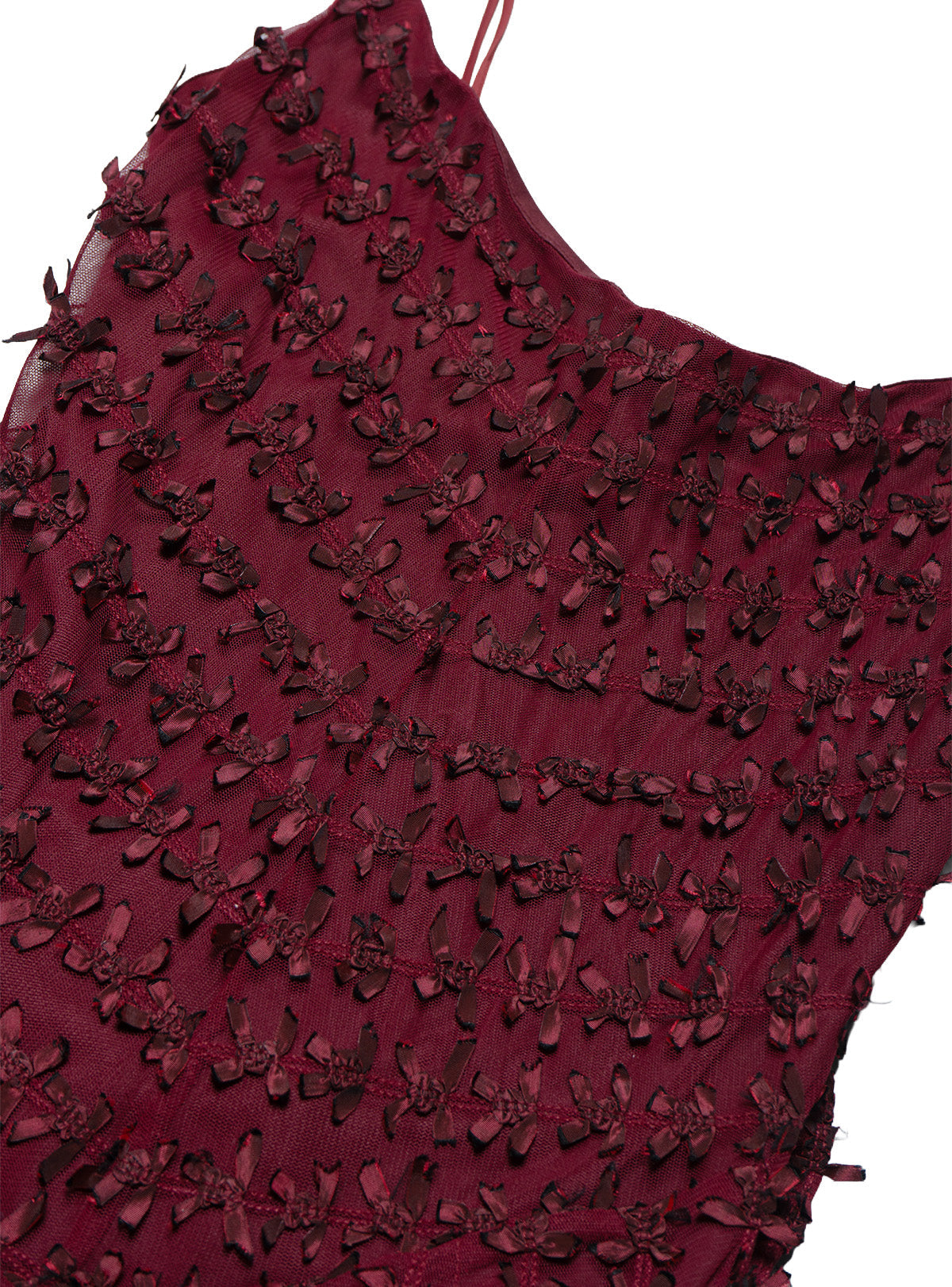 Vintage Burgundy Betsy Johnson Dress