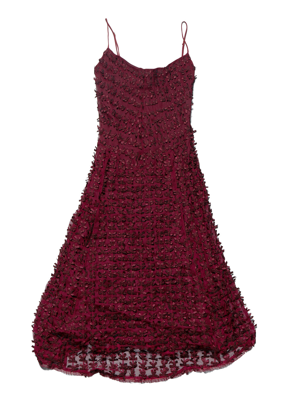 Vintage Burgundy Betsy Johnson Dress