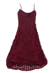 Vintage Burgundy Betsy Johnson Dress