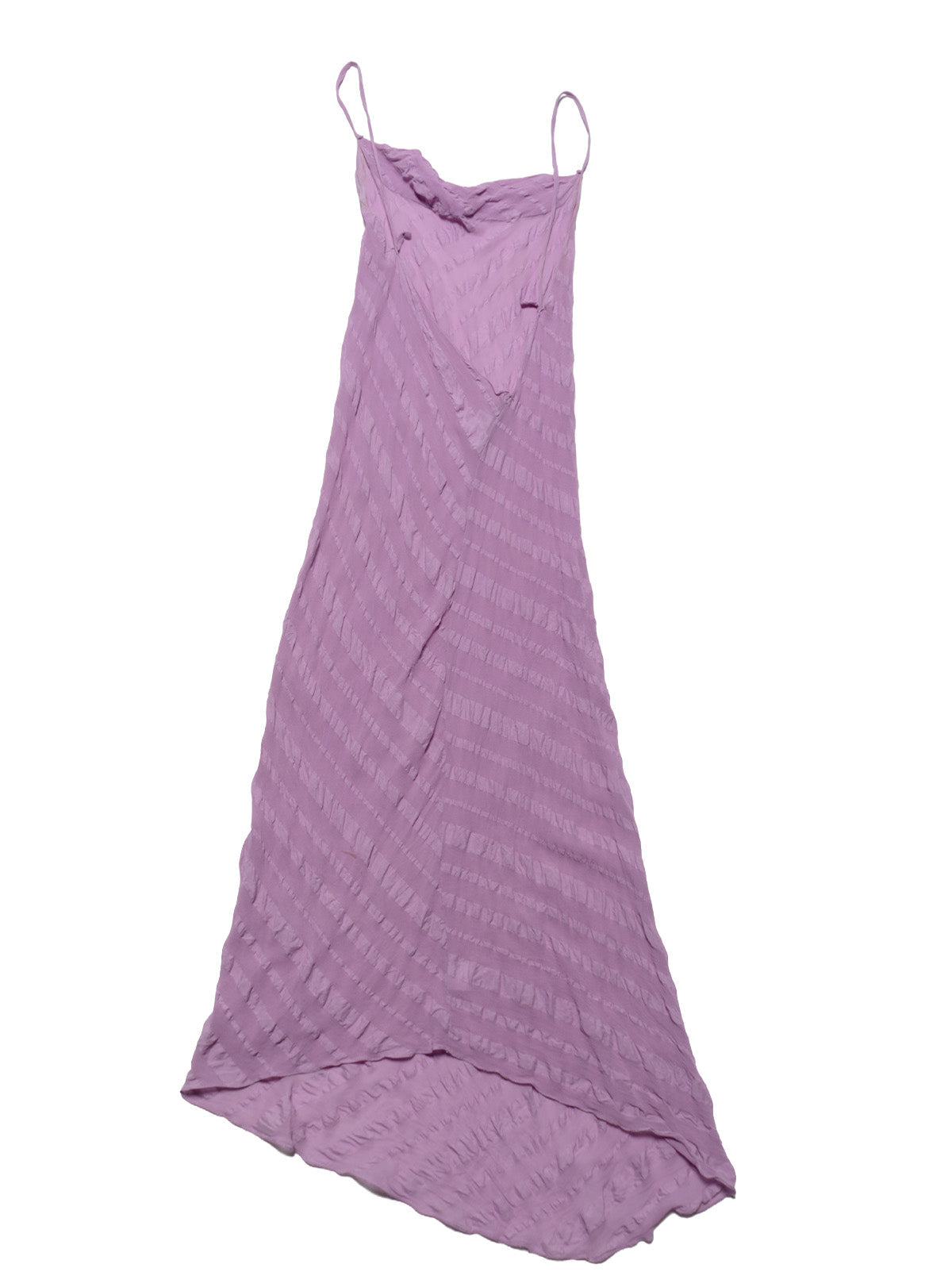 Vintage Lavender Gharani Strok Bias Dress