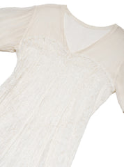 Vintage Lace Floral Dress