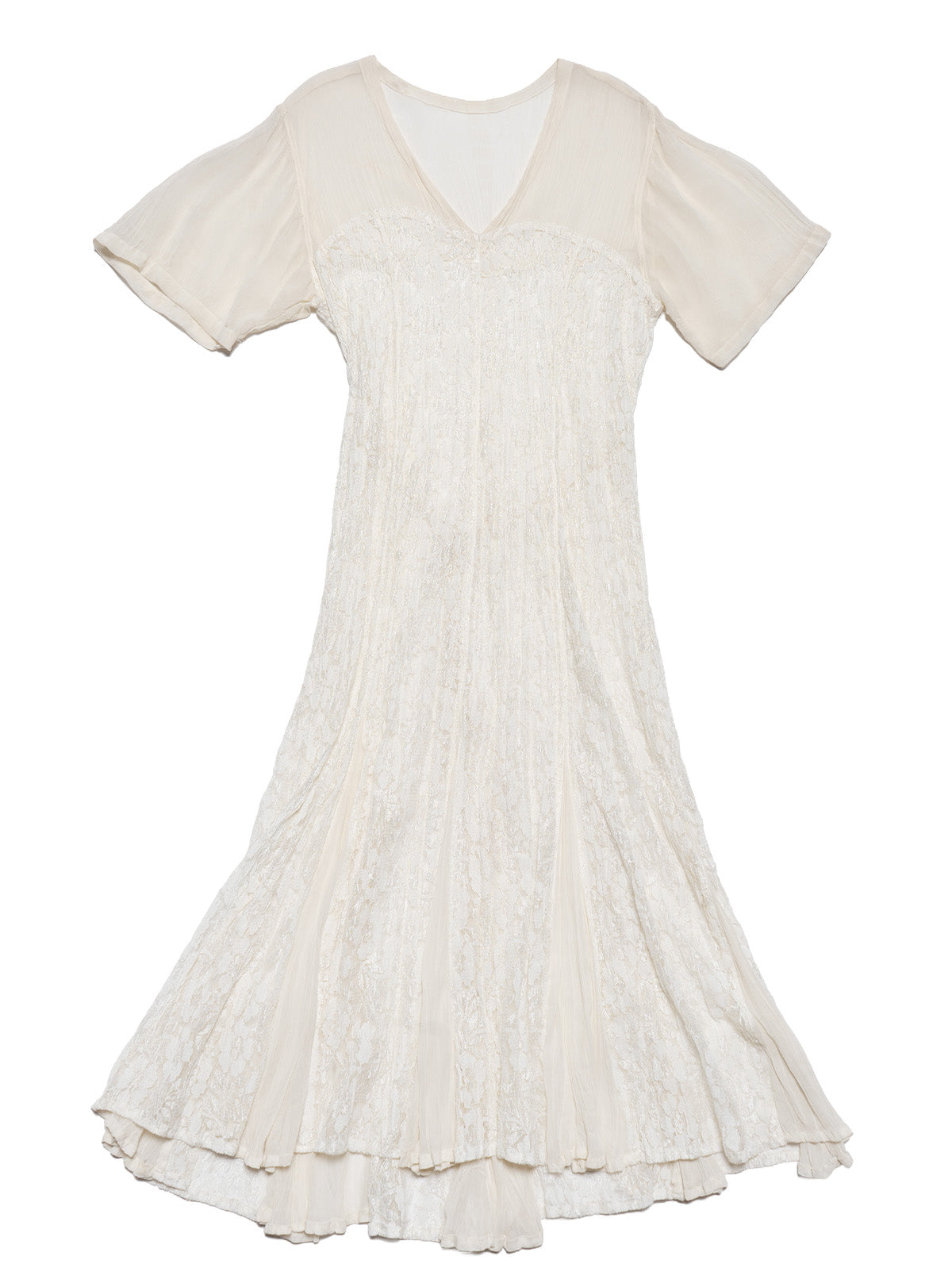 Vintage Lace Floral Dress
