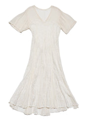 Vintage Lace Floral Dress