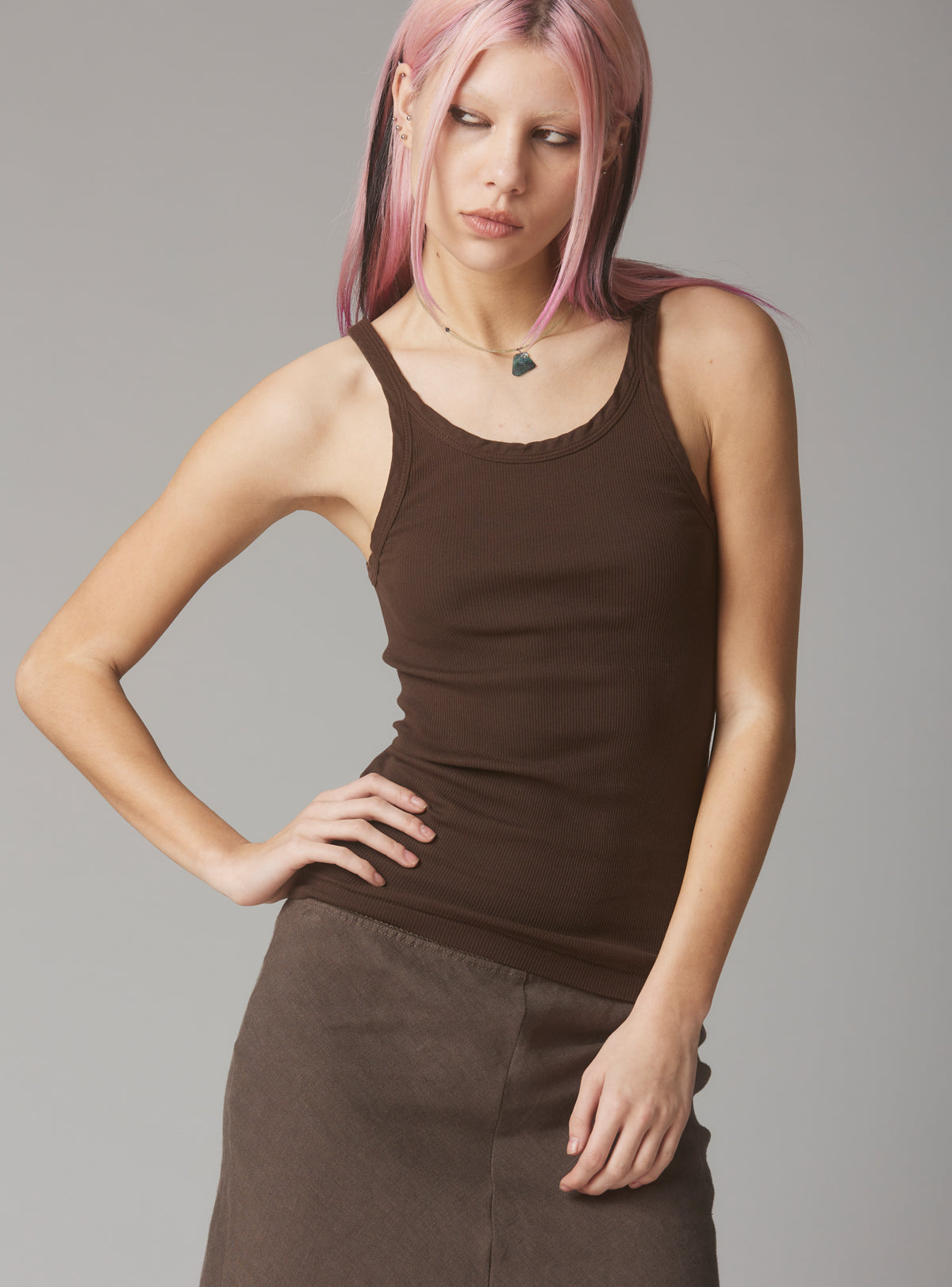 Staple Rib Tank