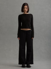 Flax Top Black