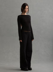 Flax Top Black