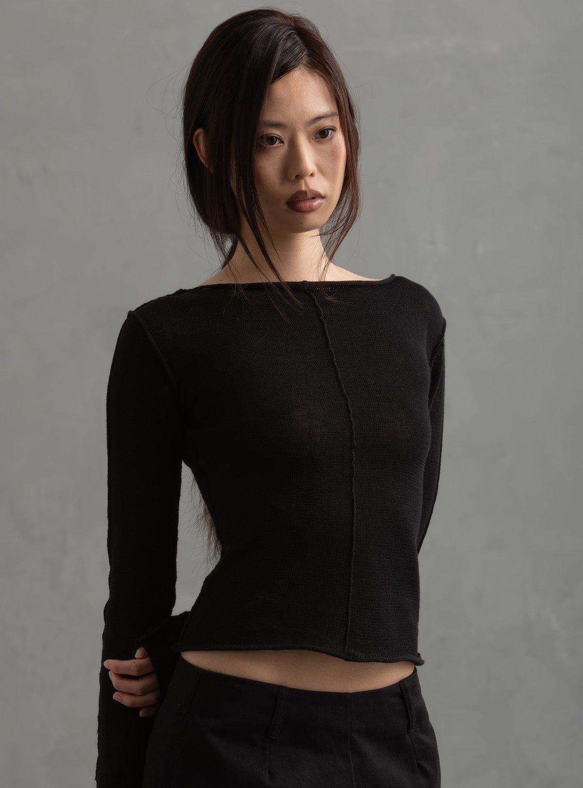 Flax Top Black