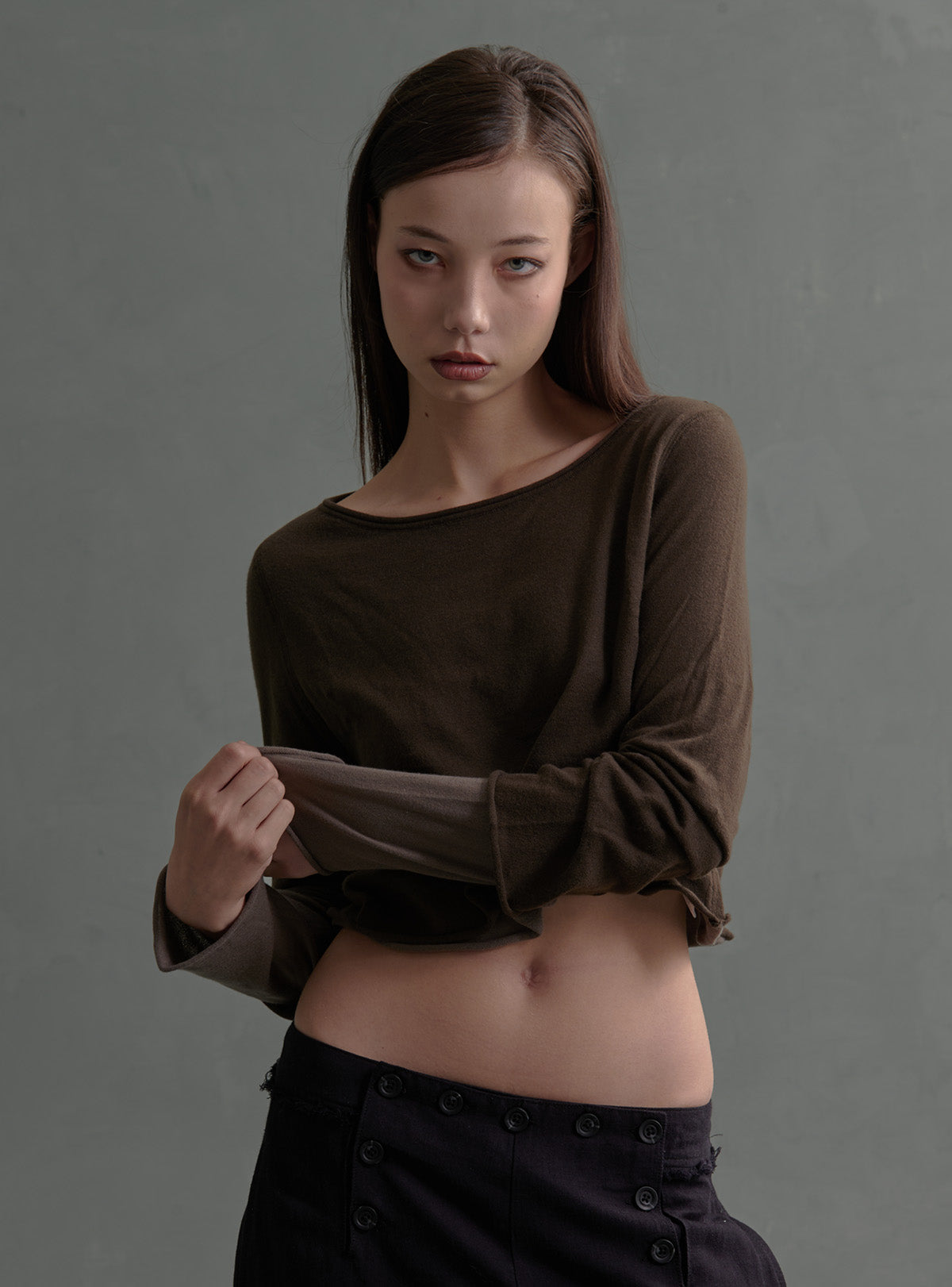 Off-Grid Cropped Sweater