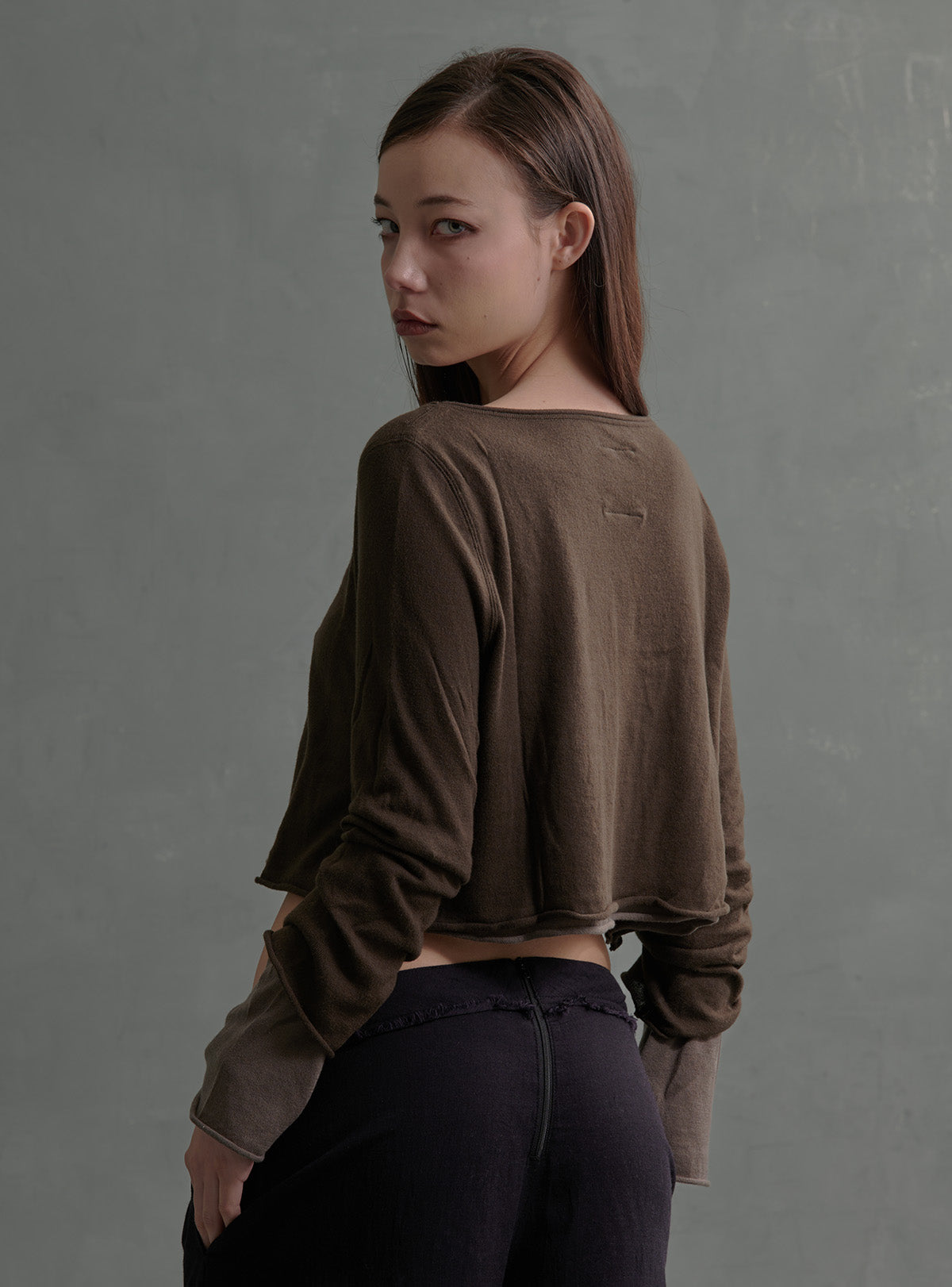 Off-Grid Cropped Sweater