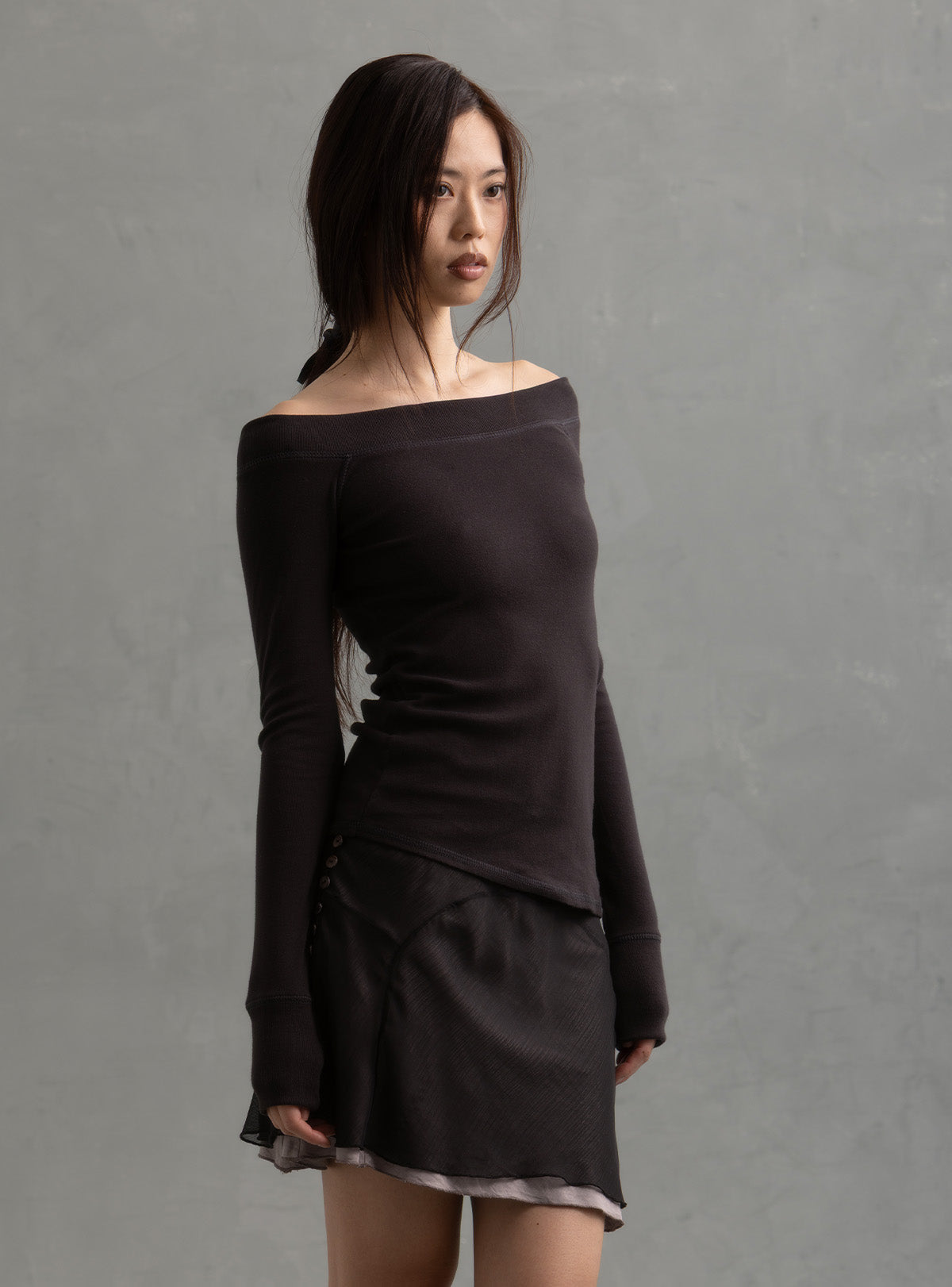 Pixel Top Black