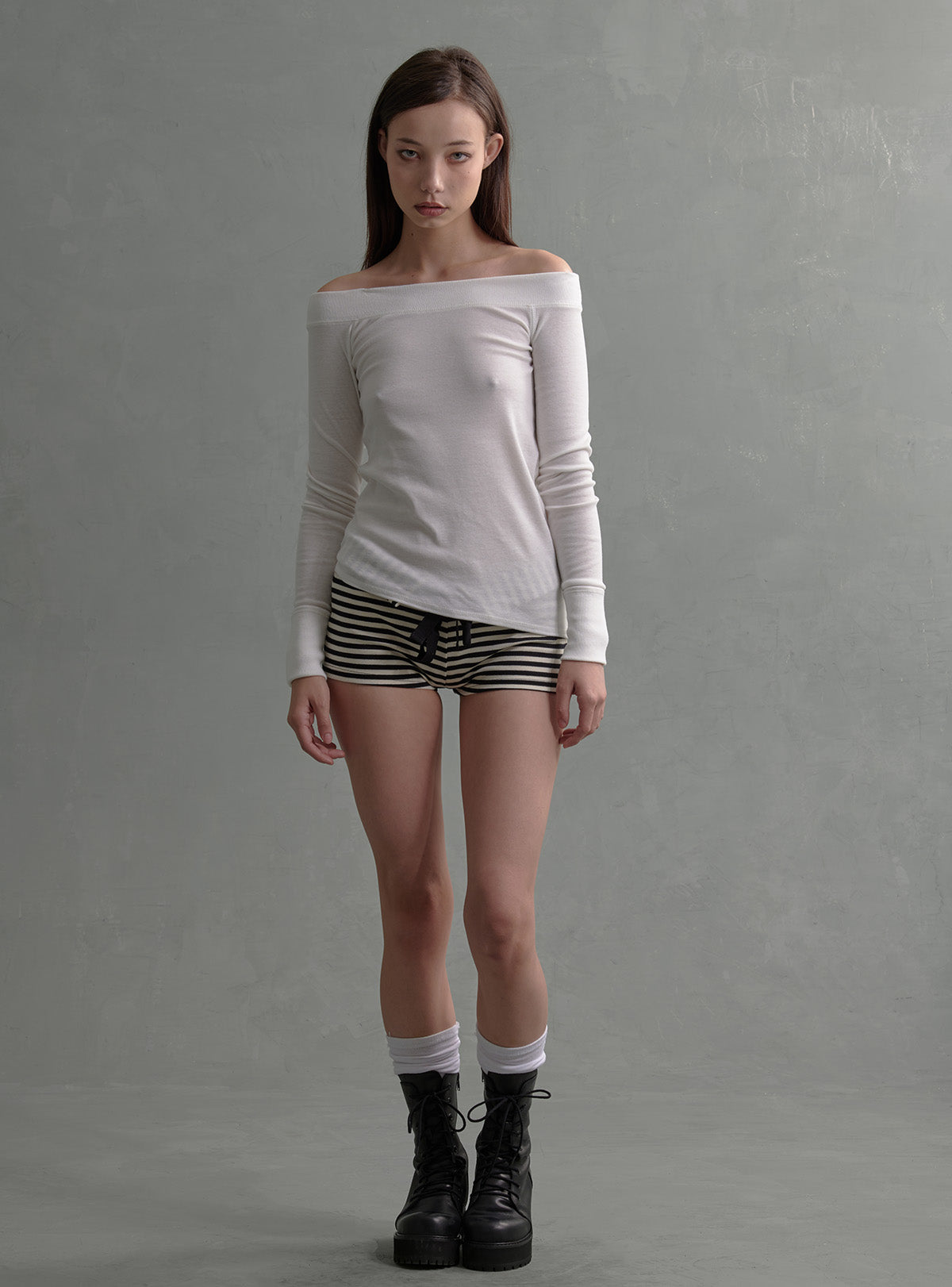 Pixel Top White