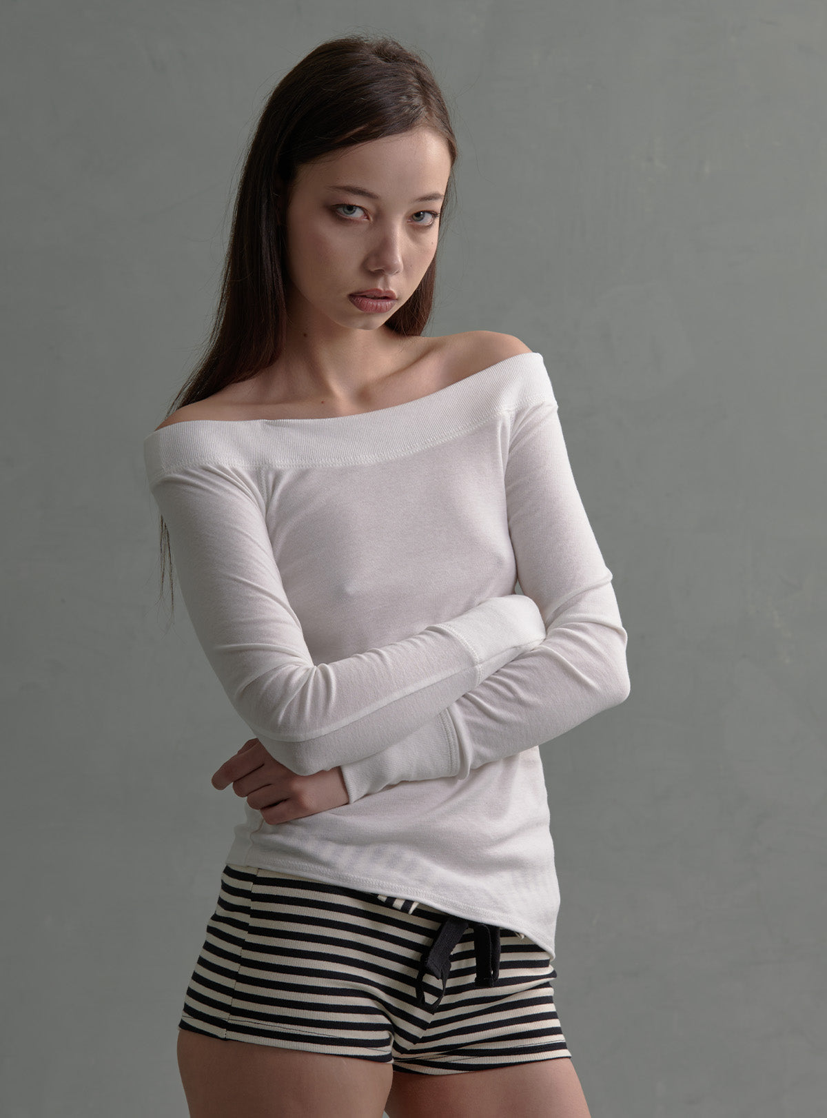 Pixel Top White