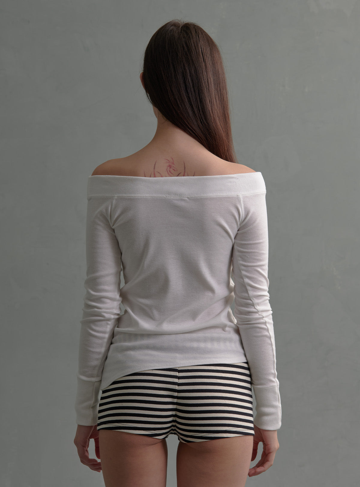 Pixel Top White