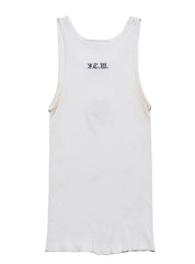Vintage West Coast Choppers Tank Top White