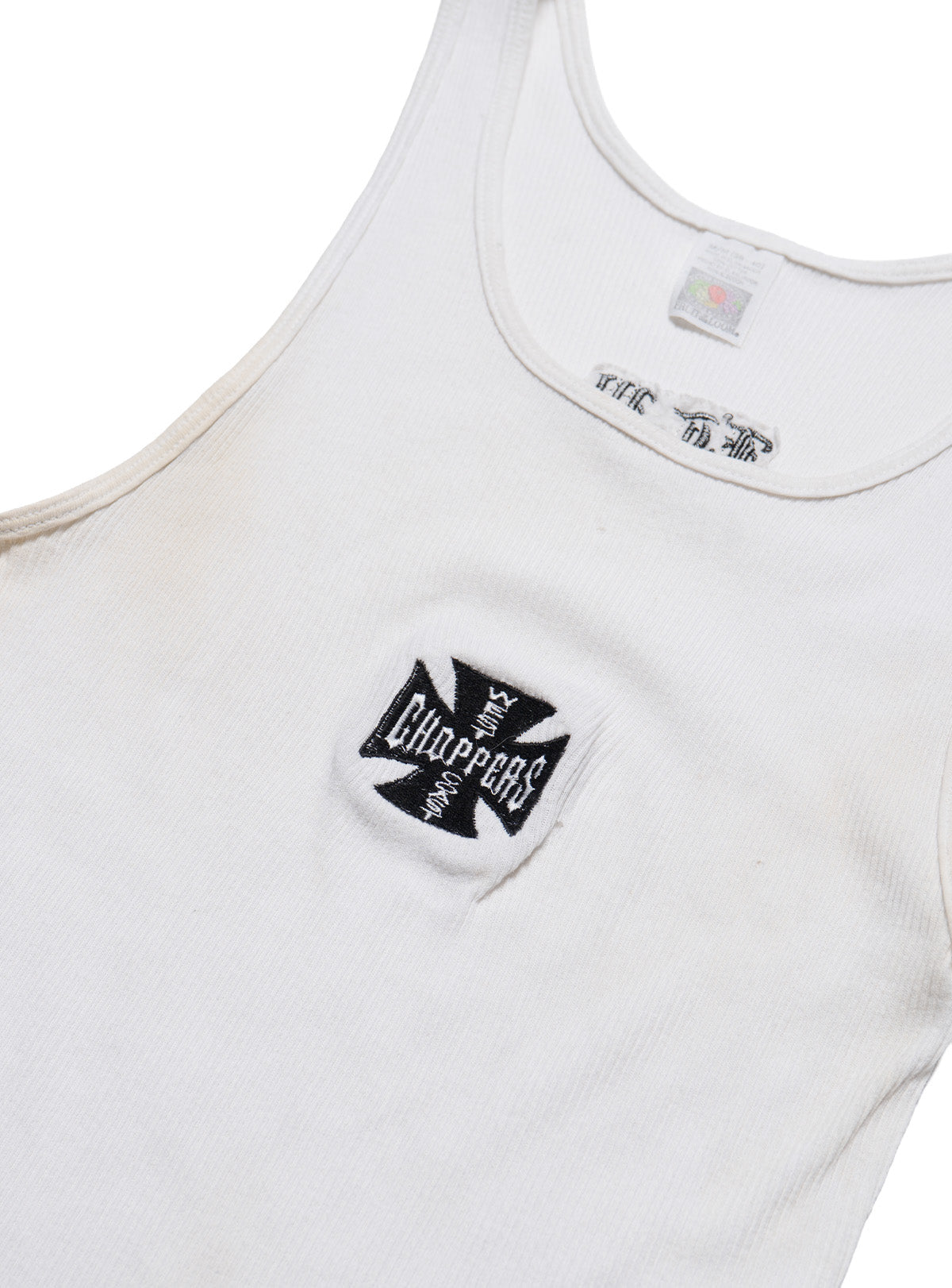 Vintage West Coast Choppers Tank Top White